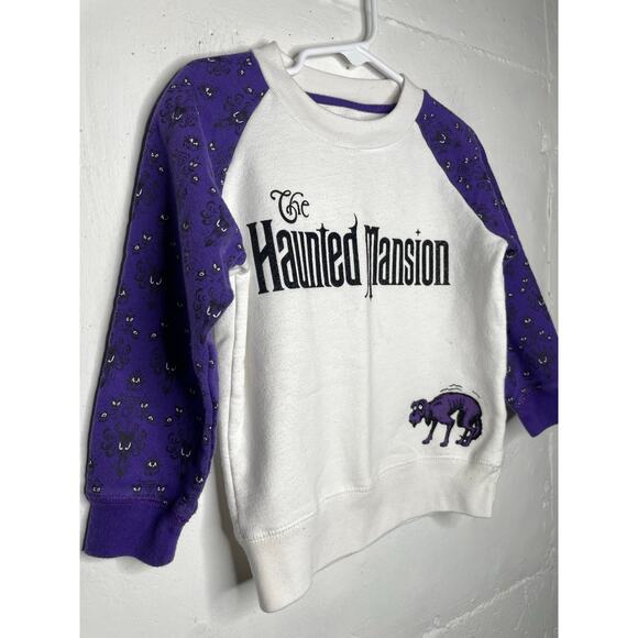 Disney Parks Haunted Mansion Toddler Sweatshirt Size XXS 4/5 - Picture 2 of 8